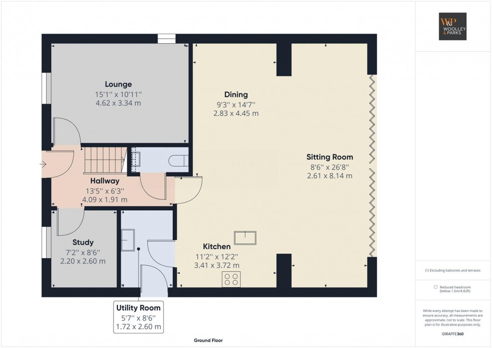 Floorplan for Plot 38, The Redwoods, Leven, Beverley