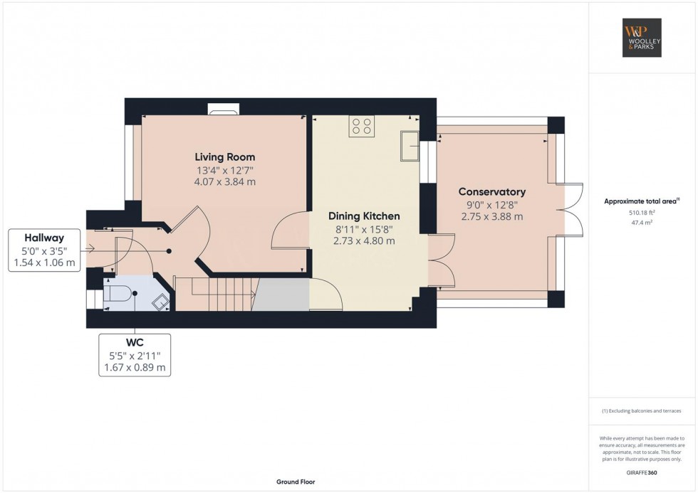 Floorplan for Narborough Court, Beverley