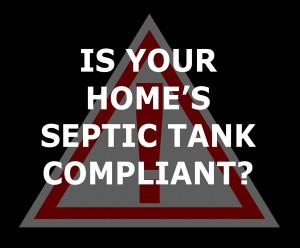 Is your septic tank compliant?