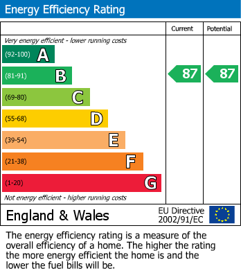 EPC Graph for Plot 38, The Redwoods, Leven, Beverley