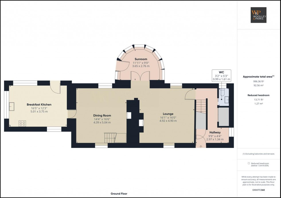 Floorplan for Eastgate, Ulrome, Driffield