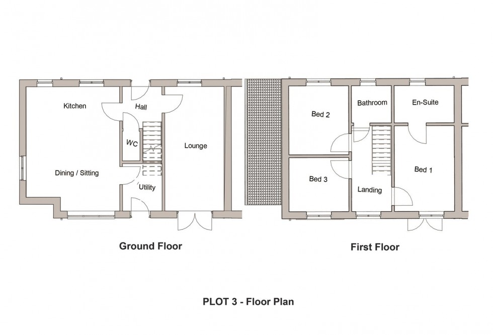 Floorplan for PLOT 3, Ringley Meadows, Bempton, YO15 1JR