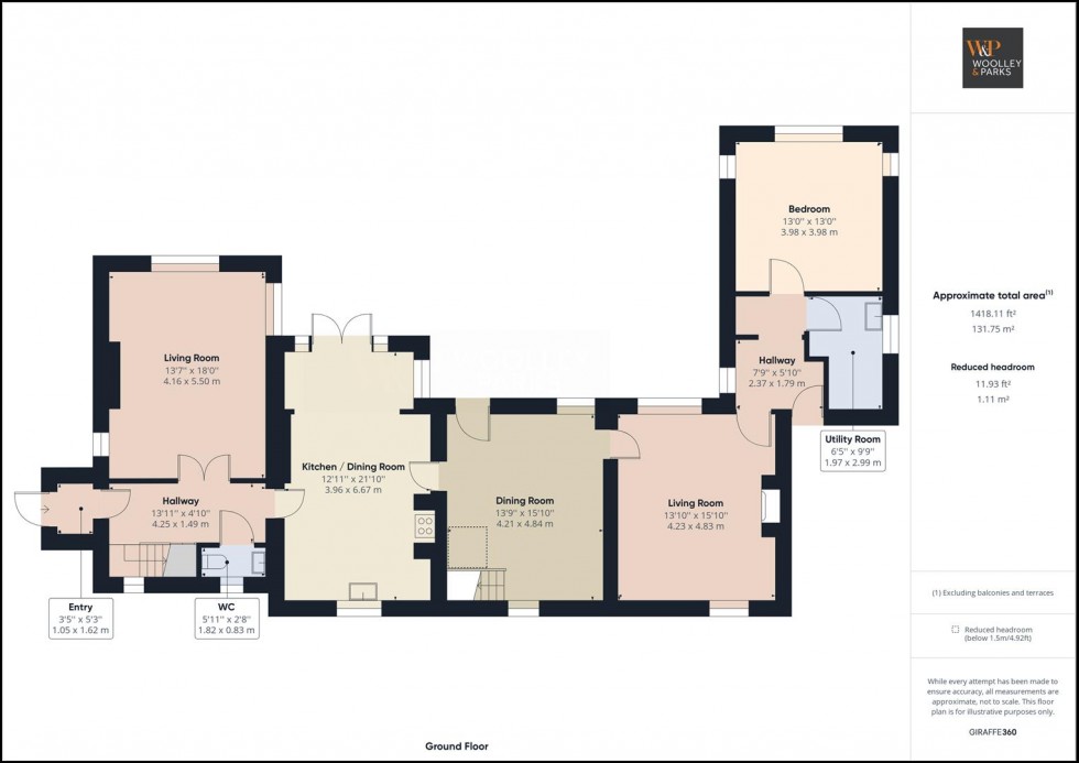 Floorplan for Harpham, Driffield