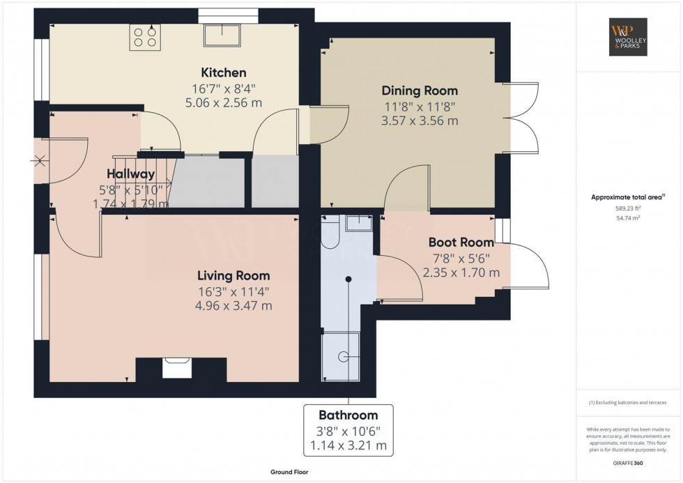 Floorplan for Wold Newton Road, Burton Fleming, Driffield