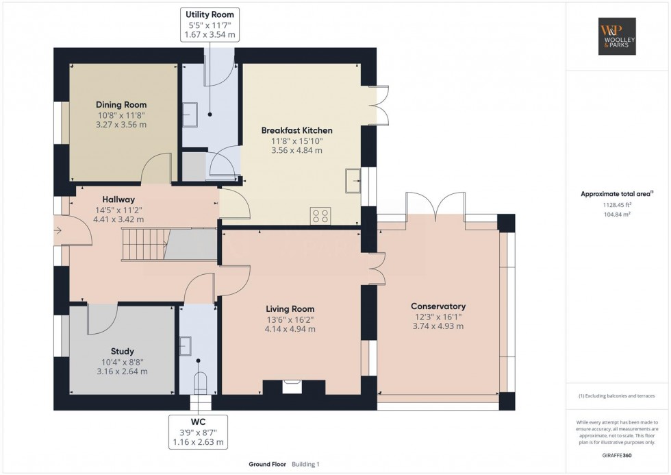 Floorplan for St. Andrews Walk, Foston-On-The-Wolds, Driffield