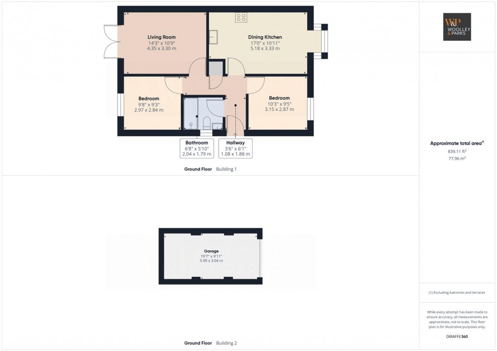 Floorplan for West End Falls, Nafferton, Driffield