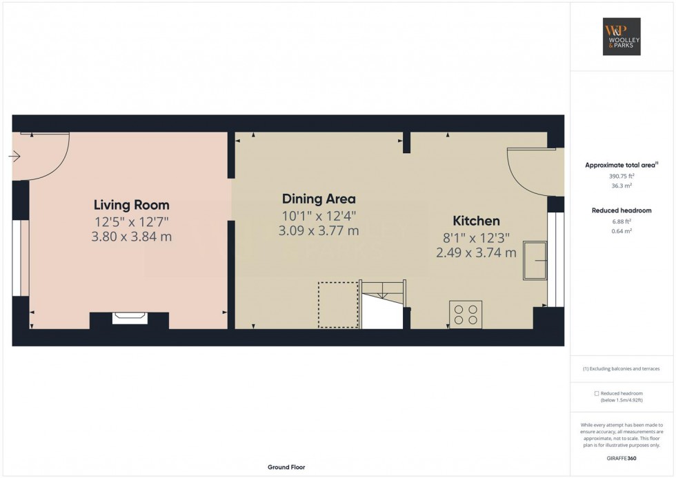 Floorplan for Lovell Garth, Foxholes, Driffield