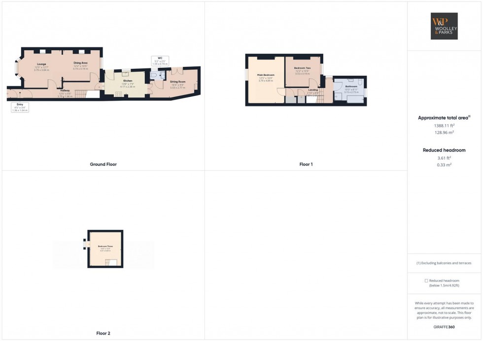 Floorplan for Kings Mill Road, Driffield