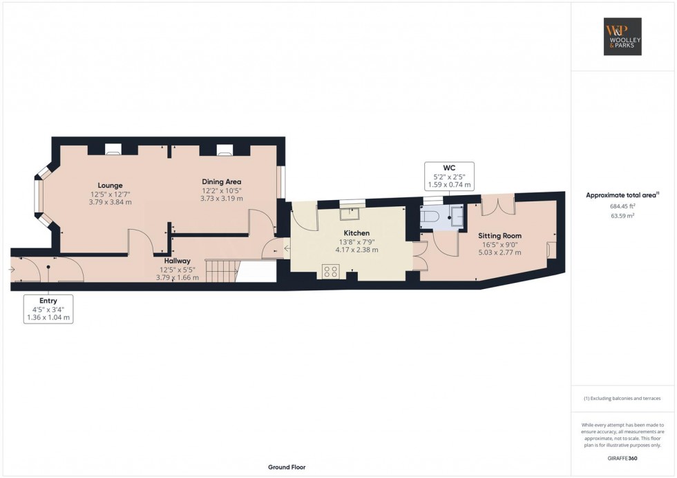 Floorplan for Kings Mill Road, Driffield