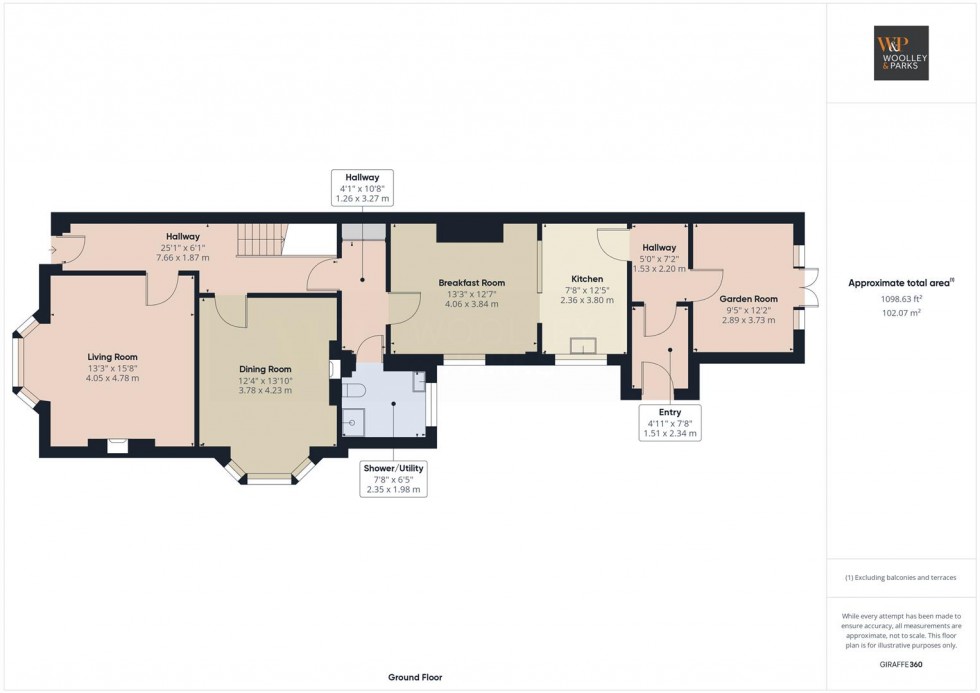 Floorplan for Lockwood Street, Driffield