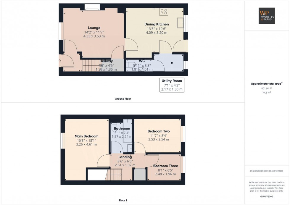 Floorplan for Main Street, Beeford, Driffield