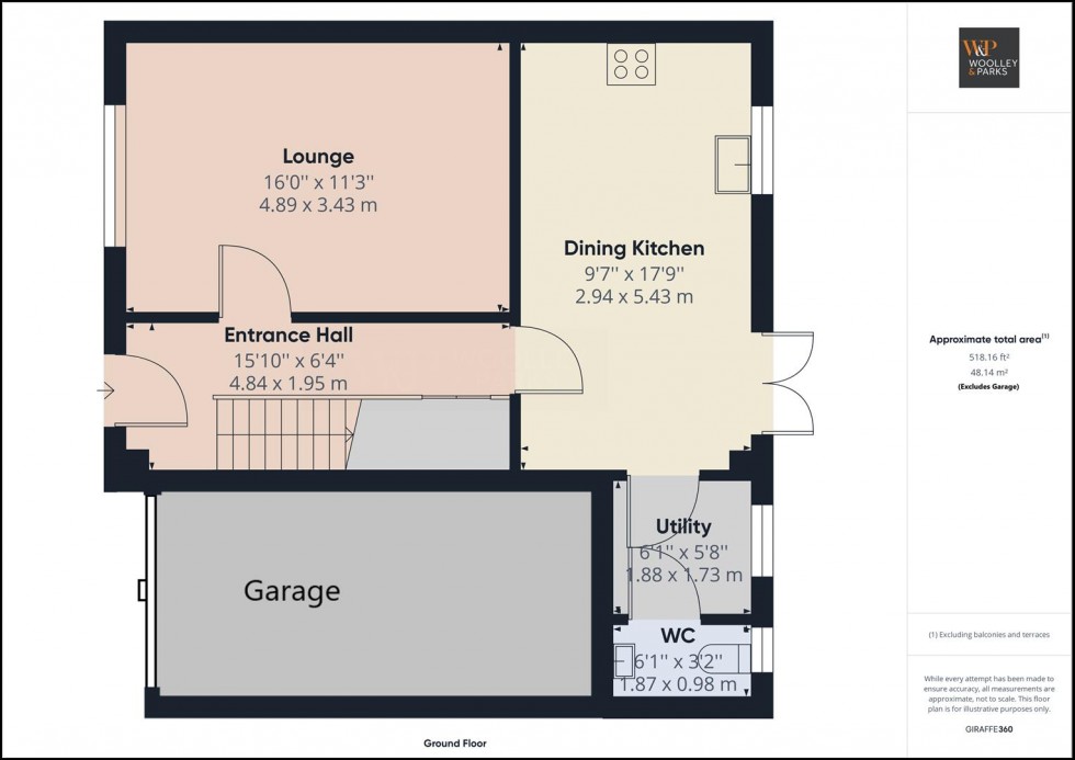 Floorplan for Underwood Bank, Driffield