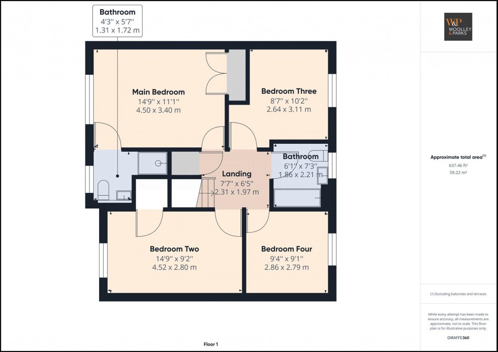 Floorplan for Underwood Bank, Driffield