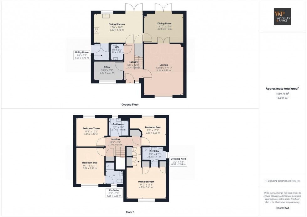 Floorplan for Wilson Mews, Driffield