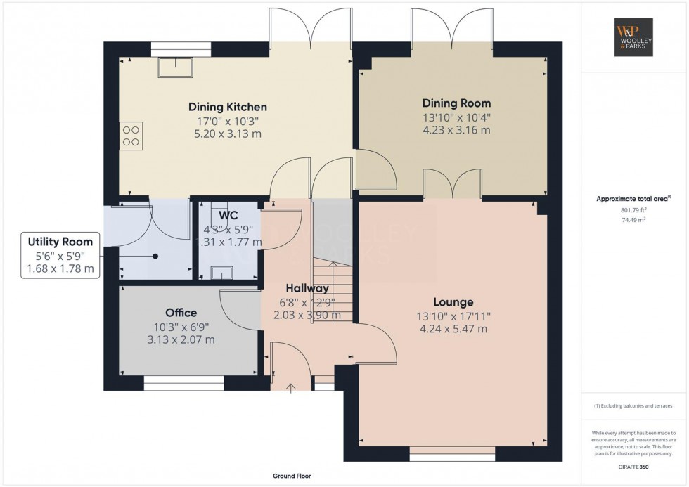 Floorplan for Wilson Mews, Driffield