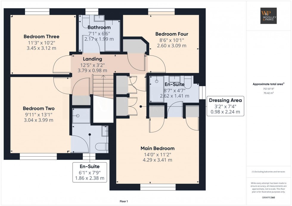 Floorplan for Wilson Mews, Driffield