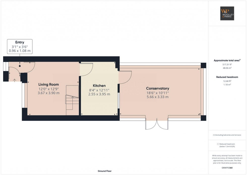 Floorplan for Pomona Way, Driffield