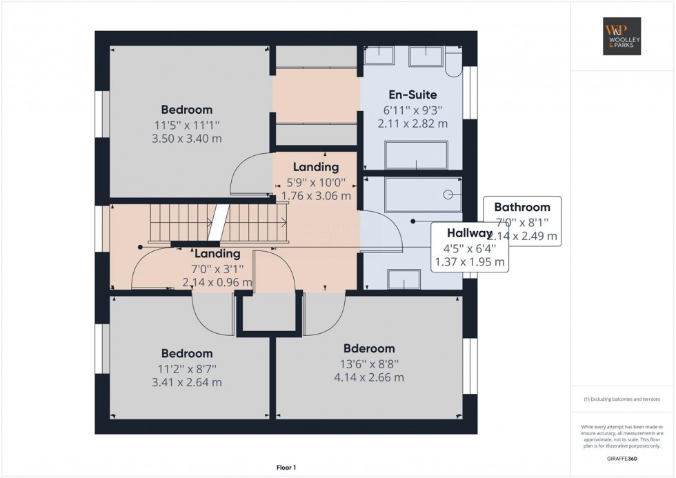 Floorplan for Plot 38, The Redwoods, Leven, Beverley