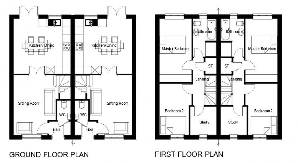 Floorplan for Plot 25, The Redwoods, Leven, Beverley