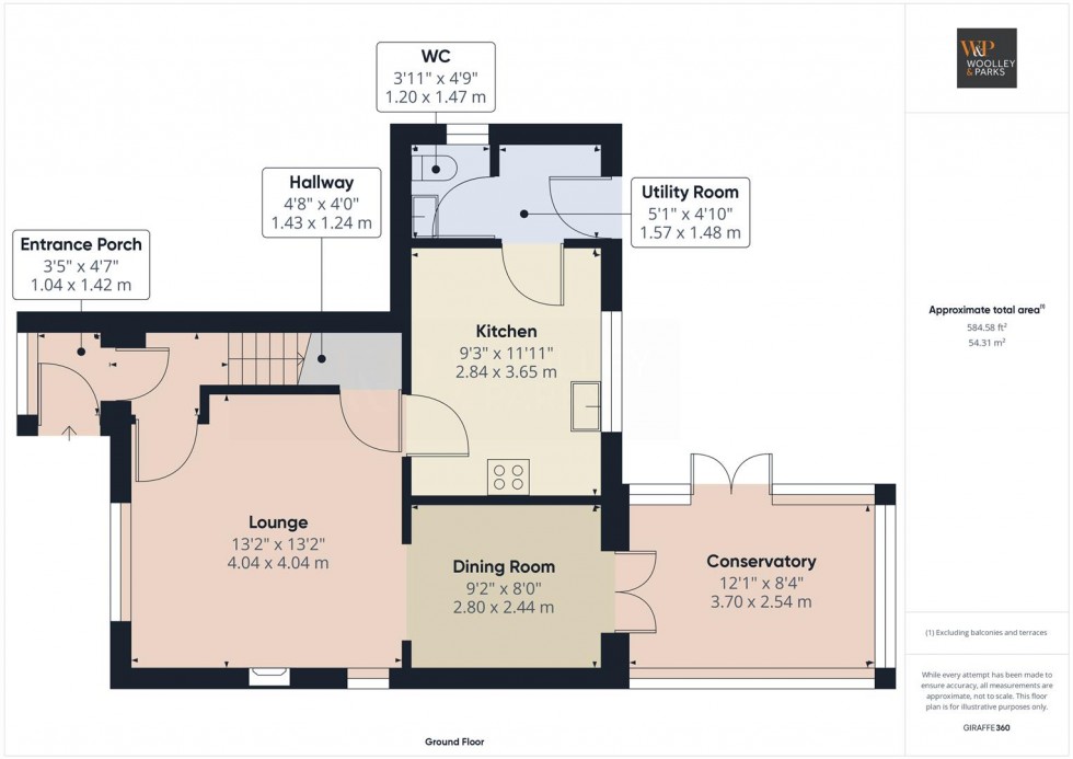 Floorplan for Curlew Close, Driffield