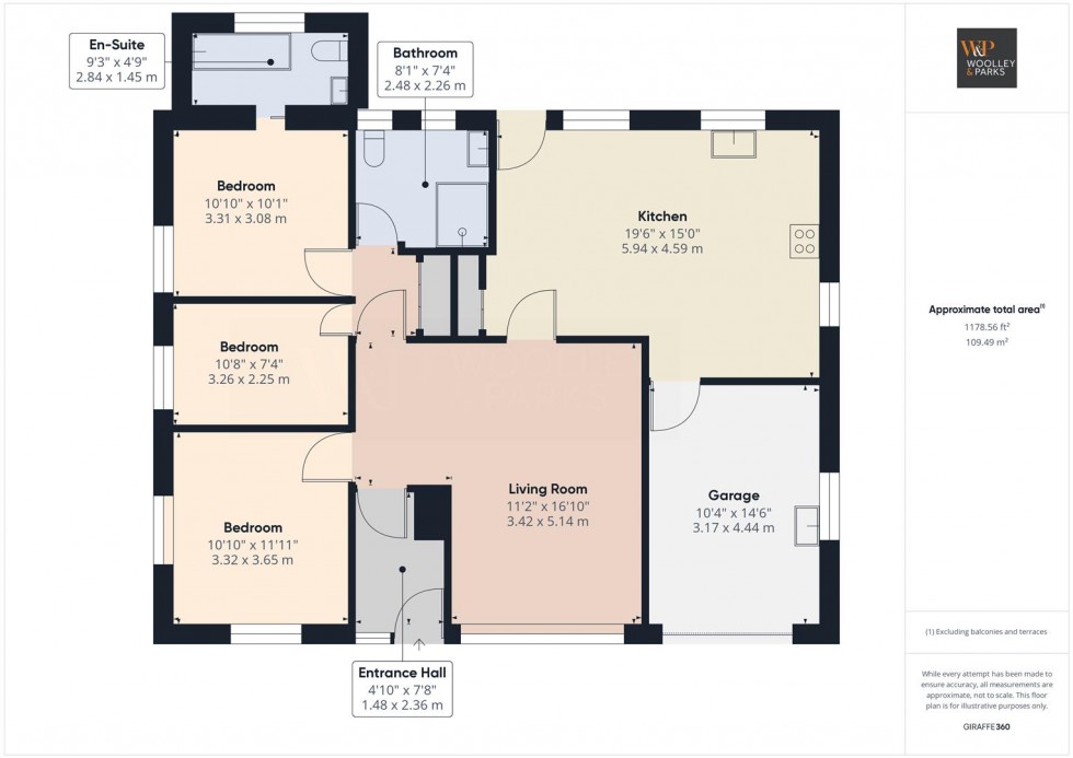 Floorplan for School Lane, Kilnwick, Driffield