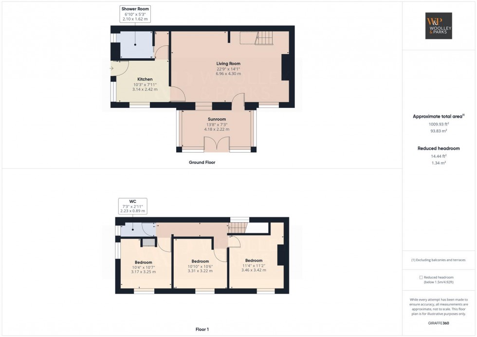 Floorplan for Brunswick Terrace, Driffield