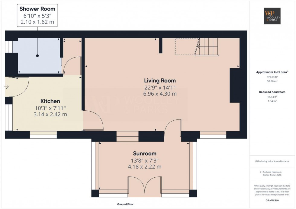 Floorplan for Brunswick Terrace, Driffield