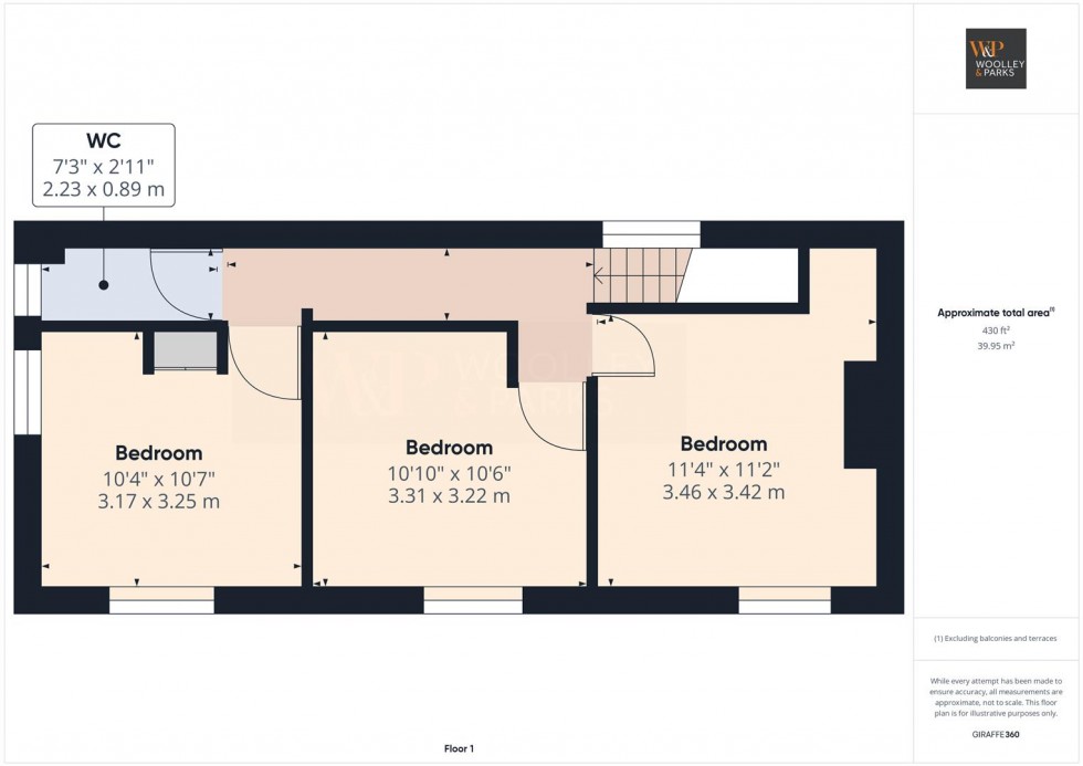 Floorplan for Brunswick Terrace, Driffield