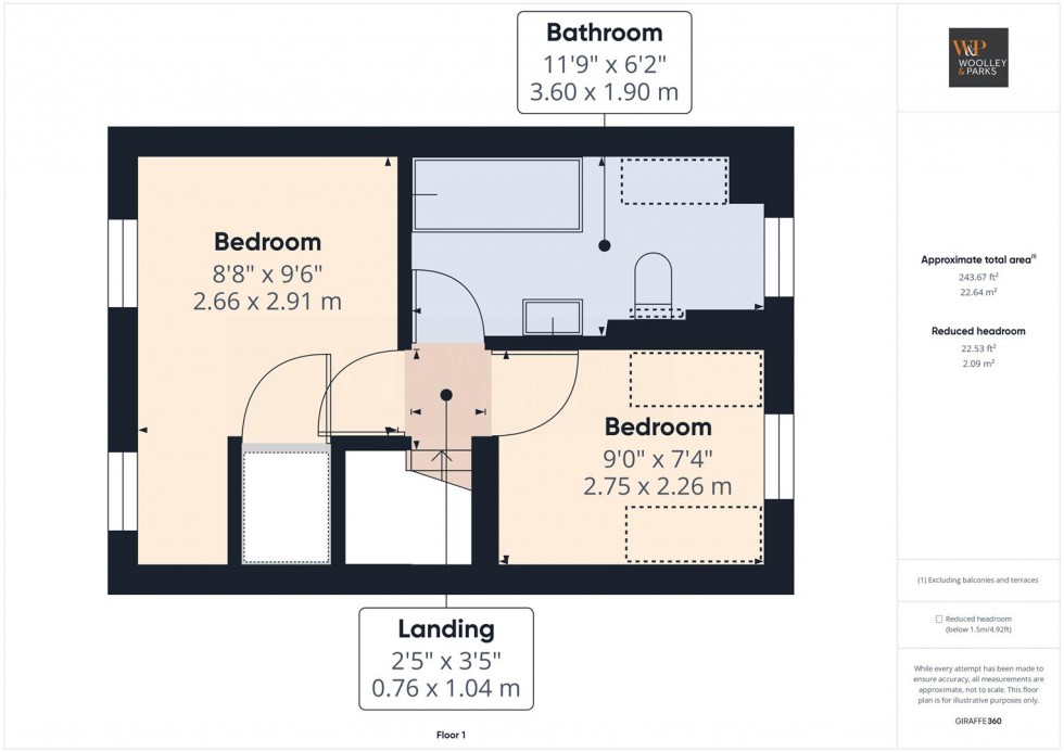 Floorplan for Cundill Parade, Middle Street North, Driffield