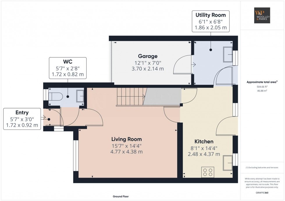 Floorplan for The Poplars, Brandesburton, Brandesburton